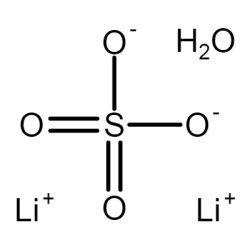 Litu siarczan monohydrat, ACS, 99,0% min [10102-25-7]